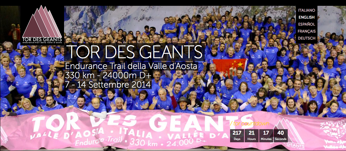 Tor Des Geants 2014